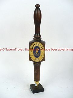 1970s England Whitbread Ale 14 Inch Wood Tap Handle