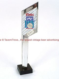 Short-Lived 1990s Coors Dry Beer 10 Inch Tap Handle