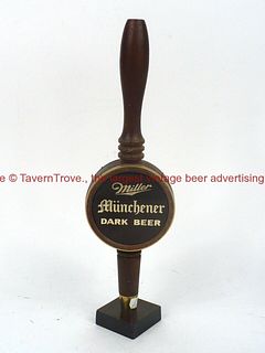 1970s Miller Muenchner Dark 11½ Inch Wood Tap Handle