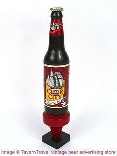 1980s Baltimore Clipper City Ipa 12" Figural Wood Tap Handle