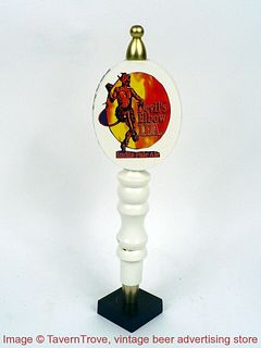 1990s Raleigh Nc Devil's Elbow Ipa 11½ Inch Wood Tap Handle