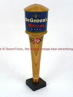1990s Baltimore Degroen's Marzen Beer Inch Figural Tap