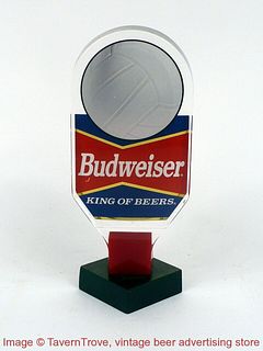 1980s Budweiser Beer Volleyball 6½ Inch Tap Handle