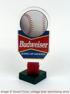 1980s Budweiser Beer Baseball 6½ Inch Tap Handle