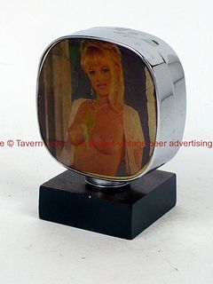 1980s Australia Blonde Carlton Draught 3¼ Inch Plastic Tap Handle