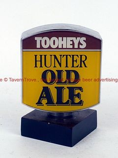 1970s Australia Tooheys Hunter Old Ale 3¼ Inch Plastic Tap Handle