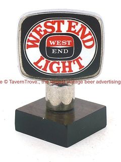 1970s Australia West End Light 3 Inch Plastic Tap Handle
