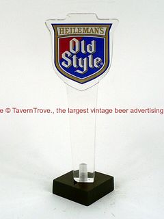 1980s Heileman's Old Style Lager Beer 7½ Inch Acrylic Tap