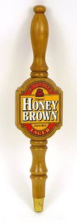 1990s Jw Dundee's Honey Brown Lager Beer 14½ Inch Wooden Tap Handle