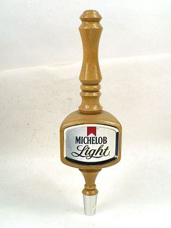 NOS 1980s Michelob Light Beer 12½ Inch Tap Wooden Handle