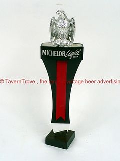 1990s Michelob Light Beer 10½ Inch Eagle-Topped Tap Handle
