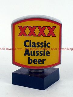 1970s Australia Castlemaine Classic 3¼ Inch Plastic Tap Handle