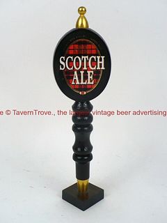1990s Samuel Adams Scotch Ale 11½ Inch Wood Tap Handle