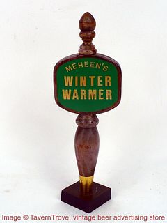 1990s Unknown Brewery Meheen's Winter Warmer 9½" Wood Tap