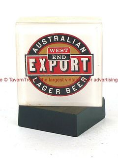 1980s Australia West End Export 2½ Inch Acrylic Tap Handle