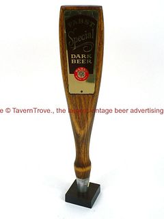 1970s Pabst Special Dark Beer 13 Inch Wood Tap Handle