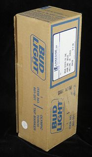 New-in-Box 1995 Bud Light Beer Olympic Torch Tap Handle