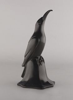 Art Deco bronze bird bell by Edouard-Marcel Sandoz. Susse FrÃ¨res Ed, Susse FrÃ¨res foundry seal.