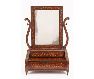 DUTCH MARQUETRY SHAVING STAND