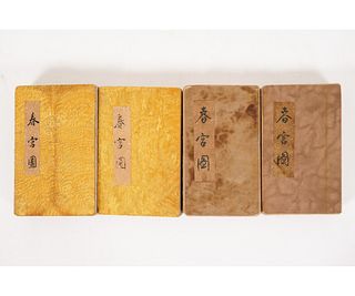 FOUR JAPANESE EROTIC BOOKS
