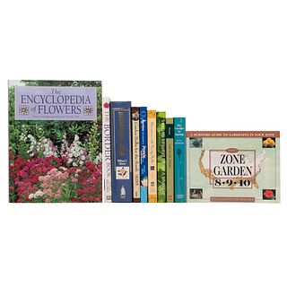 Garden Answers Ponds and Water Features / Garden Bulbs for the South /  Botanical Latin / The Border Book / The Encyclopedia of F...