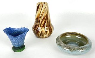 (3) Weller Pottery Items