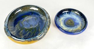 (2) Fulper Pottery Bowls