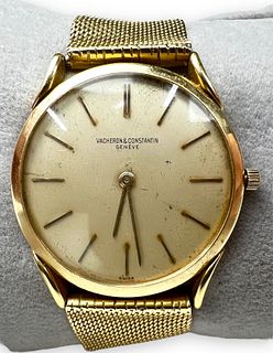 Vintage Vacheron Constantin 18K Gold Watch