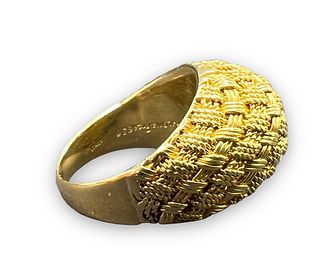 Tiffany & Co 1988 Paloma Picasso 18K Gold Ring