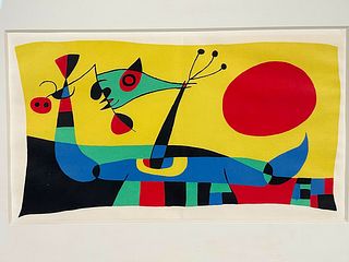 Joan Miro "Circus" Lithograph For Jaques Prevert