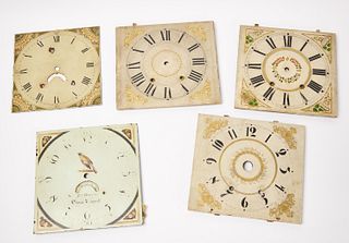9 Early Clock Faces