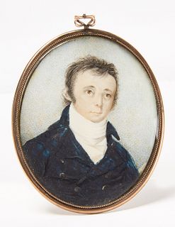 Miniature Portrait of a Gentleman