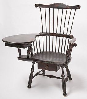 Custom Writing Windsor Chair