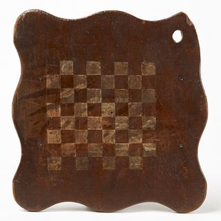 Checkerboard Candlestand Top