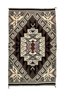 Navajo Teec Nos Pos Rug c. 1970s, 57.25" x 37"
