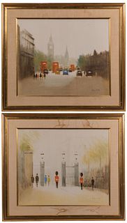 Anthony (Tony) Robert Klitz (British, 1917-2000) Oils on Canvas