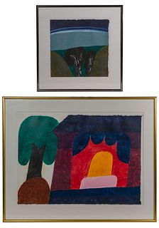 Carol Summers (American, 1925-2016) Woodblock Prints