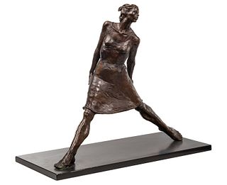 Norma Penchansky-Glasser (American, 20th century) Patinated Bronze Sculpture