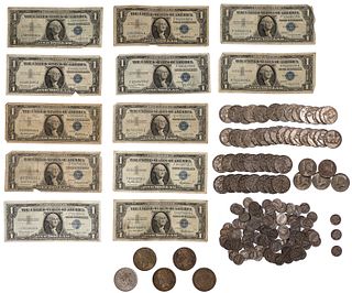 Silver Coin and Silver Certificate Note Assortment