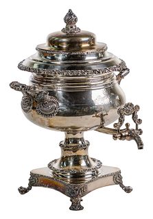 Thomas Watson & Co. Sterling Silver Coffee Urn