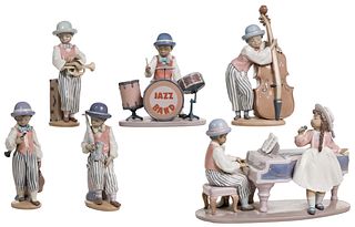 Lladro Jazz Band Figurine Assortment