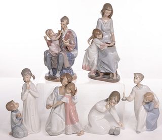 Lladro Porcelain Figurine Assortment