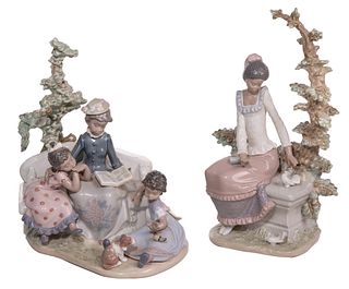 Lladro Signed Porcelain Figurines