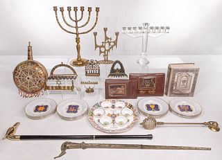 Judaica Object Assortment