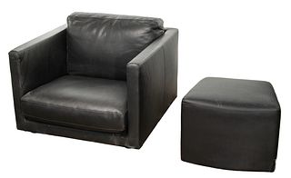 Design Within Reach Leather Armchair