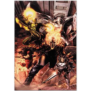 Marvel Comics "Heroes For Hire #1" Numbered Limited Edition Giclee on Canvas by Doug Braithwaite with COA.
