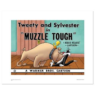 "Muzzle Tough" Numbered Limited Edition Giclee from Warner Bros. with Certificate of Authenticity.
