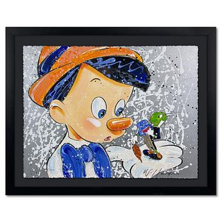 David Willardson, "Boy Oh Boy Oh Boy" Framed Limited Edition Disney Serigraph, Numbered 39/195 and Hand Signed with Letter of Authenticity.
