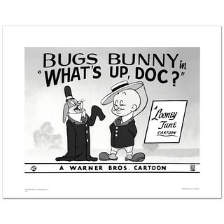 "What's Up Doc #2" Limited Edition Giclee from Warner Bros., Numbered with Hologram Seal and Certificate of Authenticity.