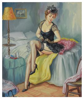 Taras Sidan- Original Giclee on Canvas "Nathalie"